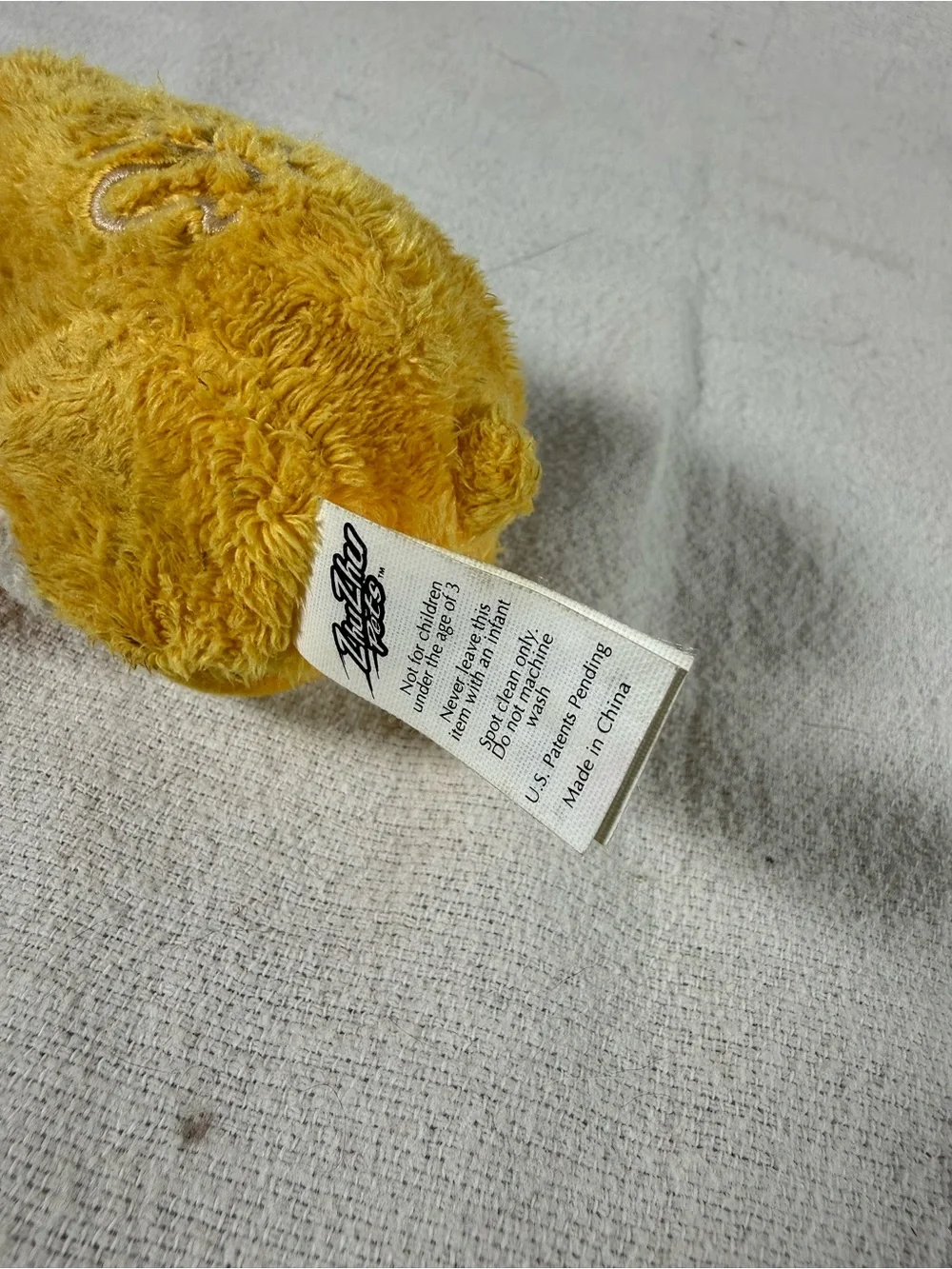 Nugget Orange 2008 Zhu Zhu Pet *Noise and Wheels Work*